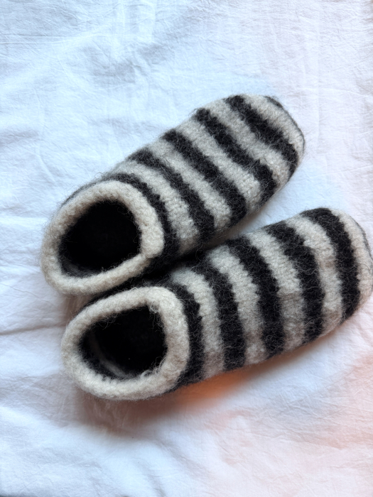 Emiliestøfler by @Knittingbyemilie