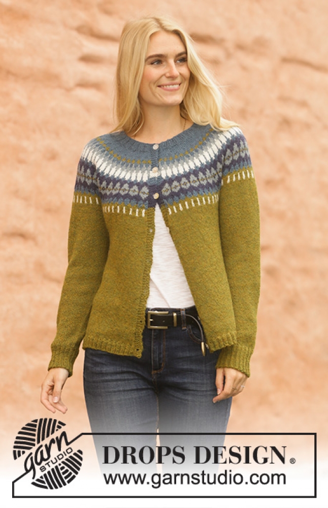 Strikkemekka.no Heim Jacket by DROPS Design