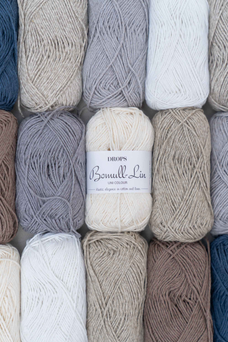 Lykkepose - Drops - Bomull-Lin