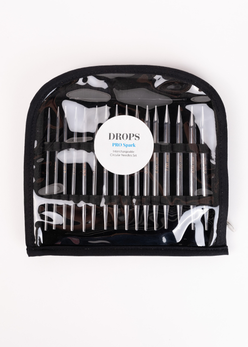 DROPS Utskiftbare Rundpinner Sett
