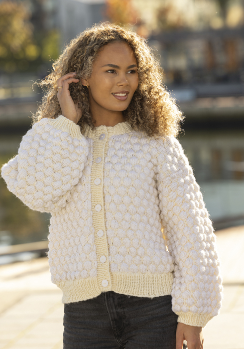 Bobby Jakke Hvit 3-7