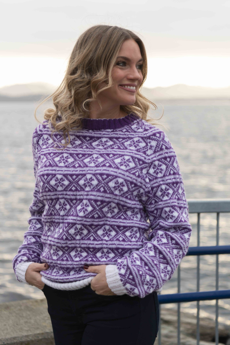 Gratis oppskrift - Lovise Genser