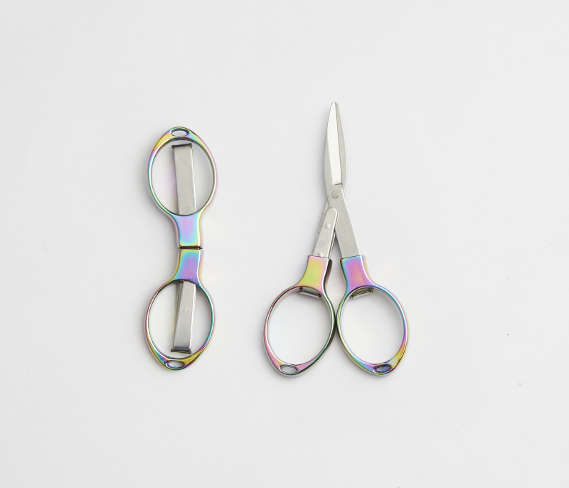 KnitPro - Mindful sammenleggbar saks - rainbow