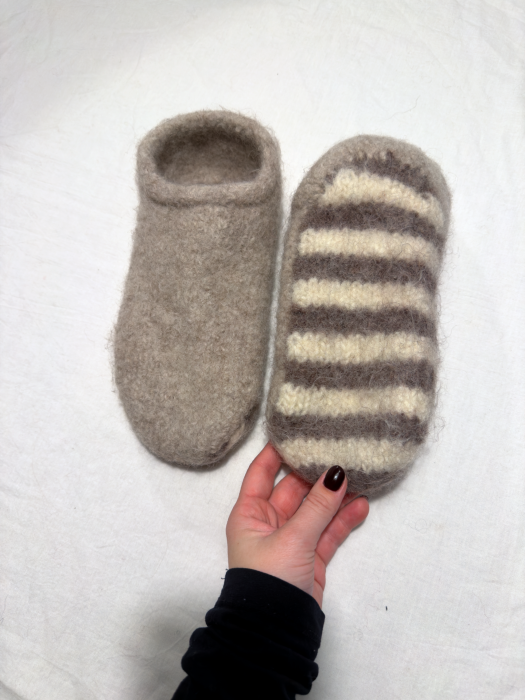 Emiliestøfler by @Knittingbyemilie