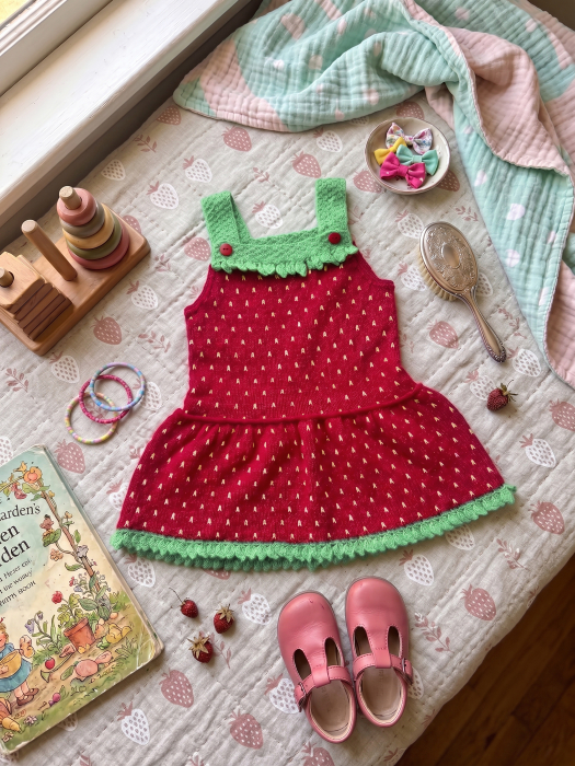Strawberry Kjole by Ingrid Raadim X HOY IR 07-08A