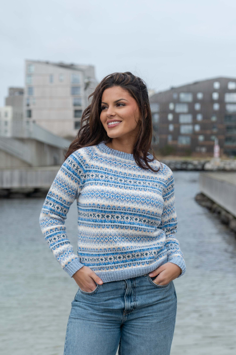 Grace Langermet Genser