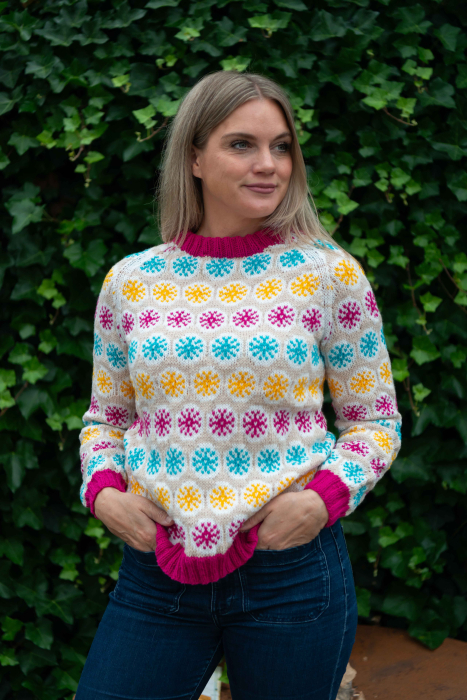Snowflake Genser Amiga Light