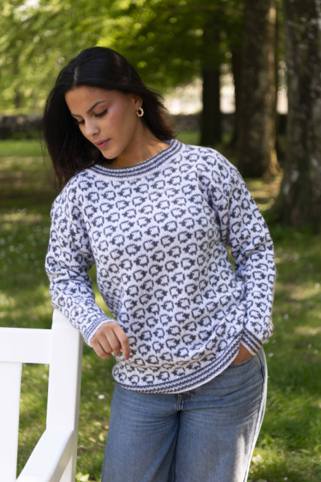 Ferdigstrikk - Sheep Genser Unisex (Fauna) (#2117)