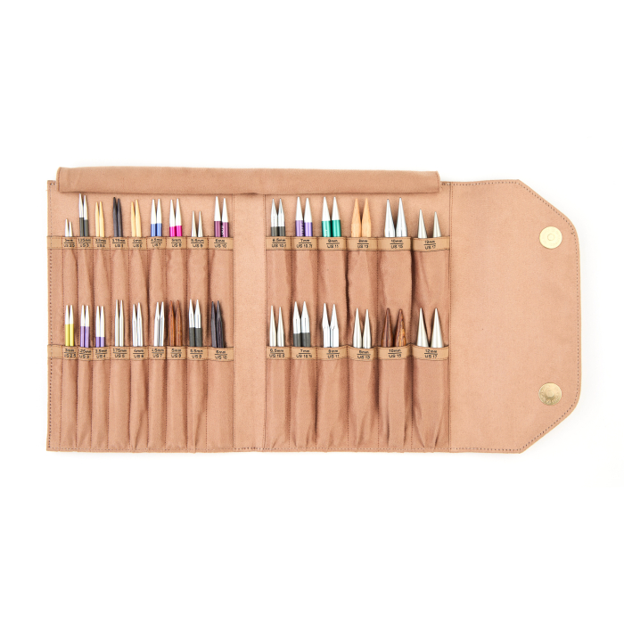 KnitPro - Clay Collection - Oppbevaring utskiftbare pinner